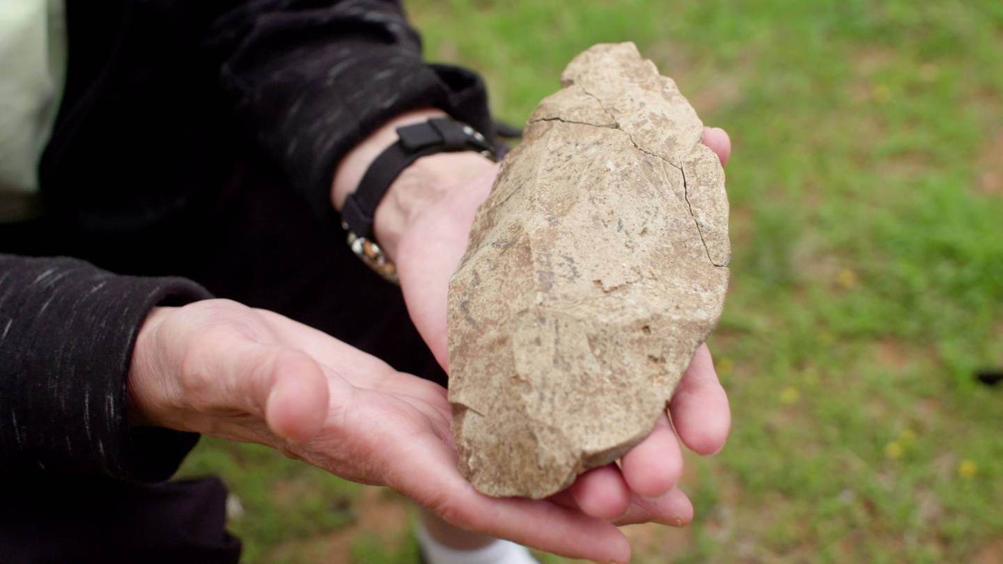 Ancient hand axe