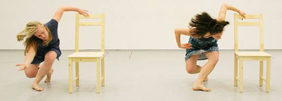 Two chair dancers
