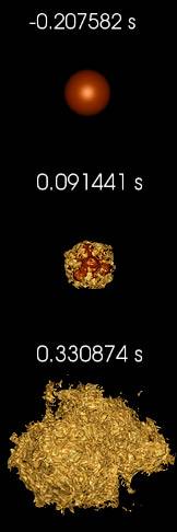 Supernova rendering
