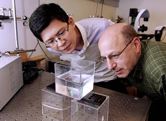 Bubbles Stone Lab researchers