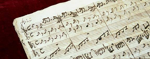 Scheide Library Bach Aria