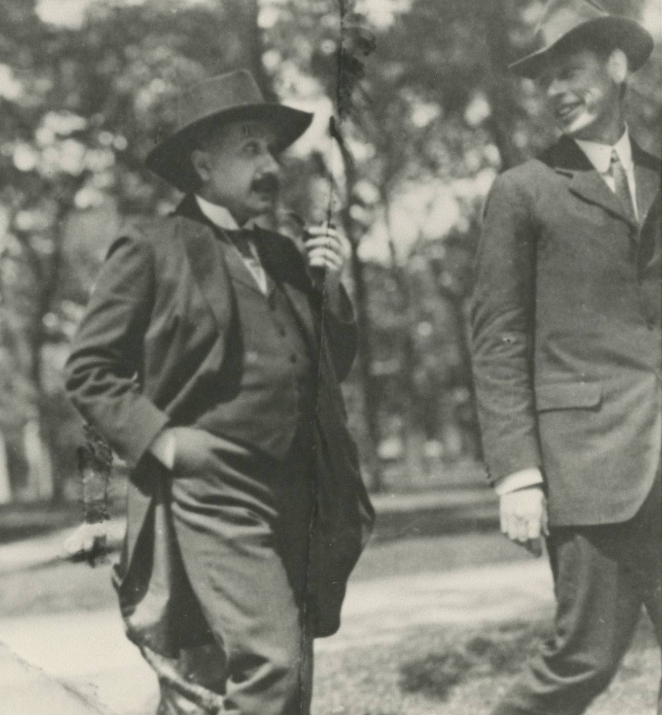 Einstein and Veblen 