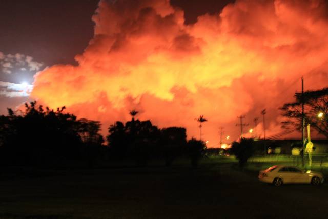 eruption of Kilauea